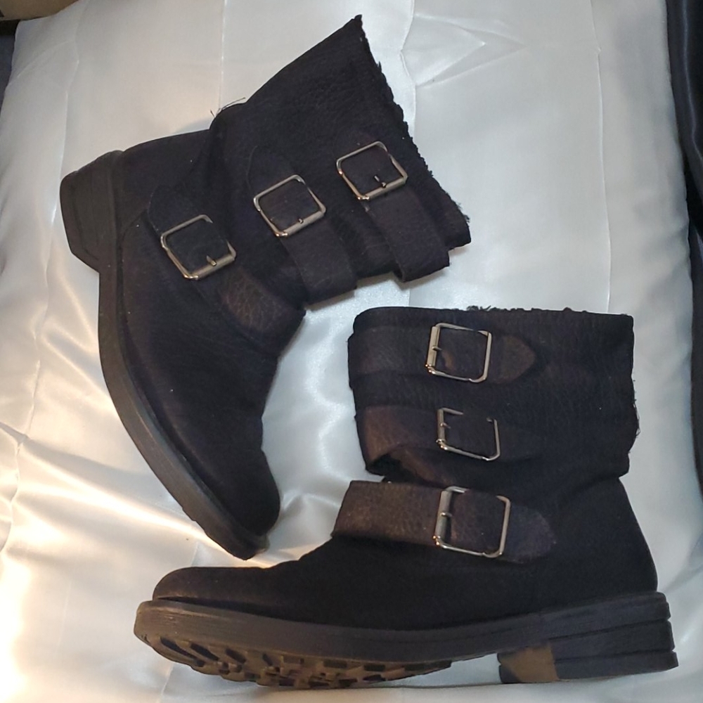EUC Women's Black Topshop Boots Size 8